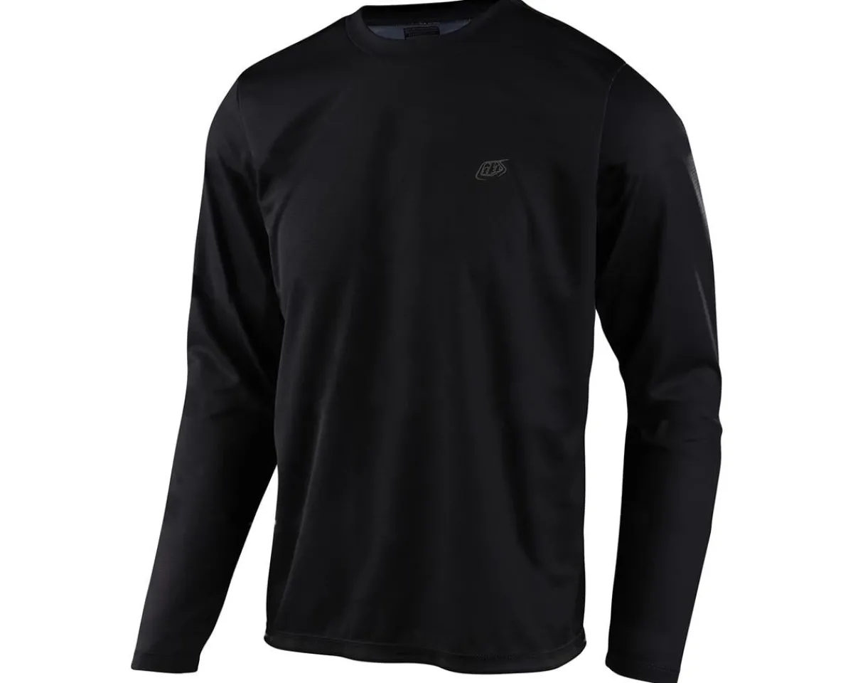 Troy Lee Designs Clothing Sale|Jerseys|Flowline Long Sleeve Jersey (Black) (S)