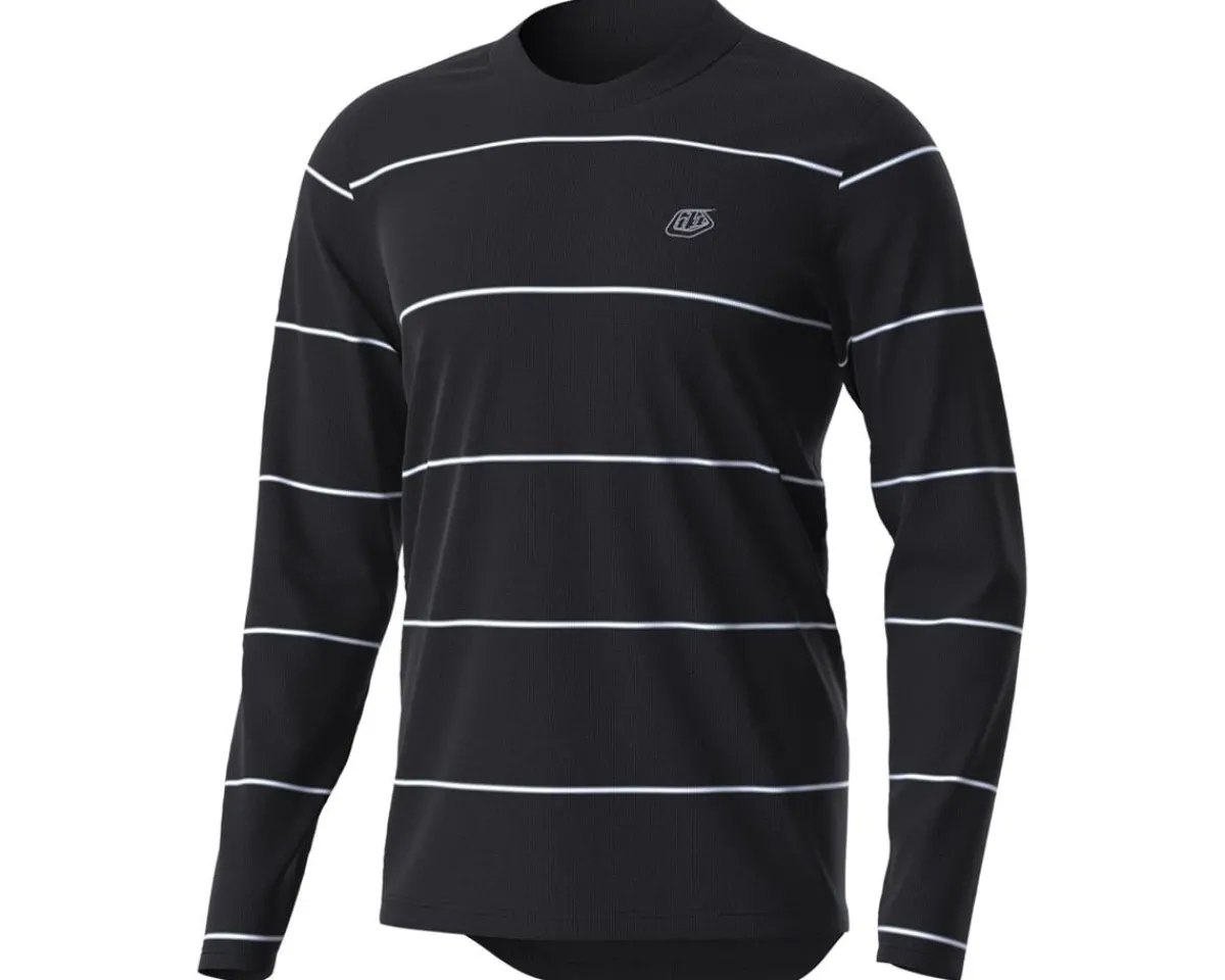 Troy Lee Designs Jerseys|Flowline Long Sleeve Jersey (Revert Black) (S)