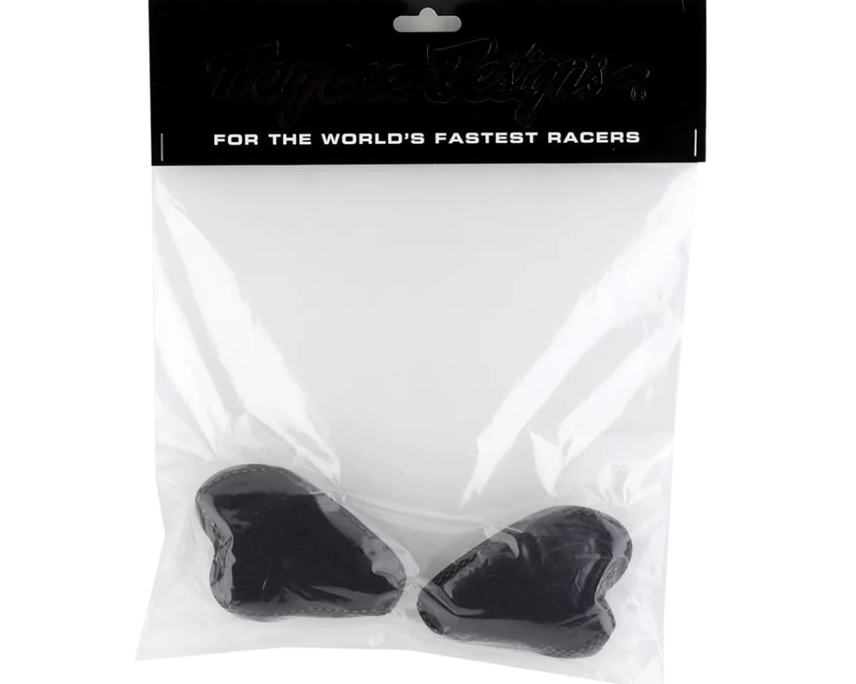 Troy Lee Designs Helmets|Clothing Sale|Stage Cheekpads (Black) (25mm Thick)