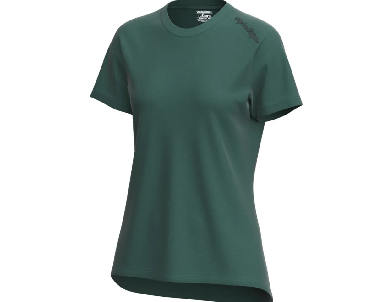 Troy Lee Designs Women'S|Jerseys|Women's Lilium Short Sleeve Jersey (Mono Jade) (S)