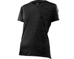 Troy Lee Designs Clothing Sale|Women'S|Women's Lilium Short Sleeve Jersey (Black) (Tiger Jacquard) (S)