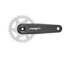 TRP Cranksets & Parts|CK-8050 Crankset (Sandblasted Black ) (CINCH) (30mm Spindle) (165mm) (12 Speed)