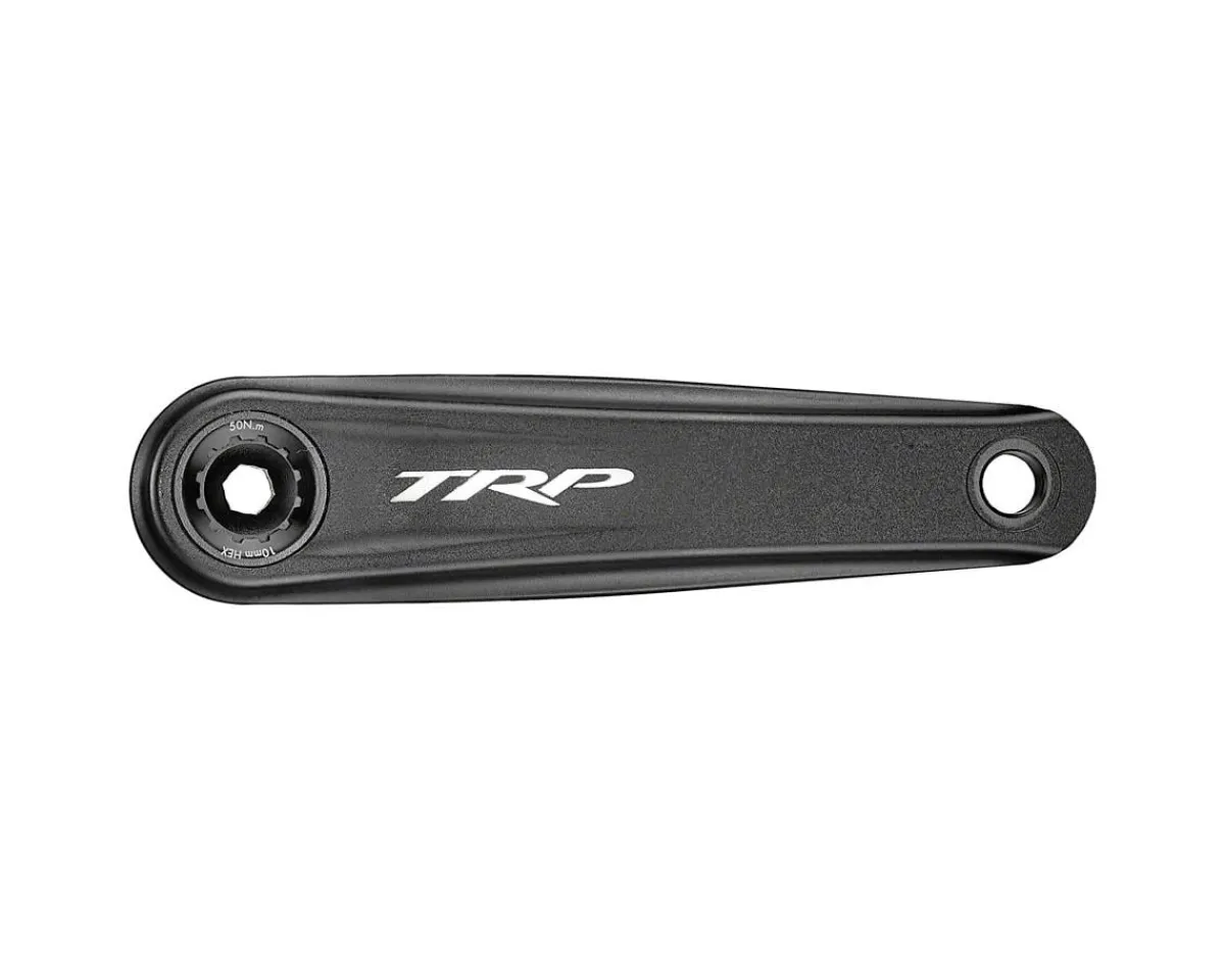 TRP Cranksets & Parts|CK-8070 DH Crankset (Sandblasted Black) (CINCH) (30mm Spindle) (165mm) (7 Speed)
