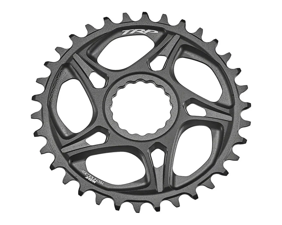 TRP Chainrings & Accessories|CR-M8070 Boost Direct Mount Chainring (Black) (7-Speed DH) (CINCH) (6mm Offset) (32T)