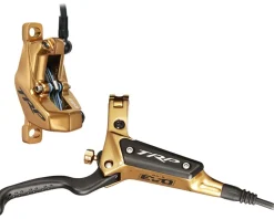 TRP Brakes|DH-R EVO HD-M846 Hydraulic Disc Brake (Gold) (Post Mount) (Left) (Caliper Included)