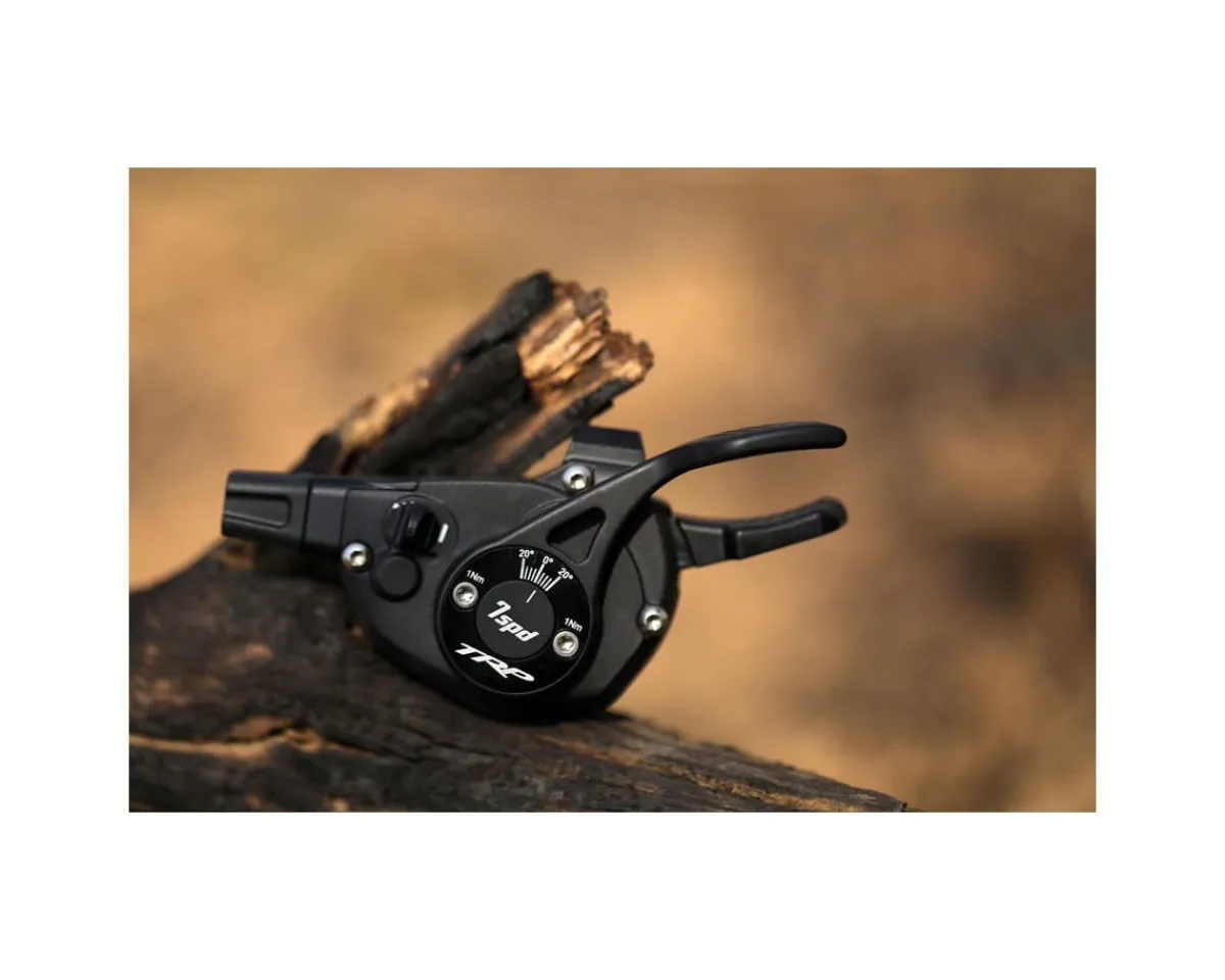 TRP Shifters|EVO 7 Trigger Shifter (Black/Silver) (7 Speed)