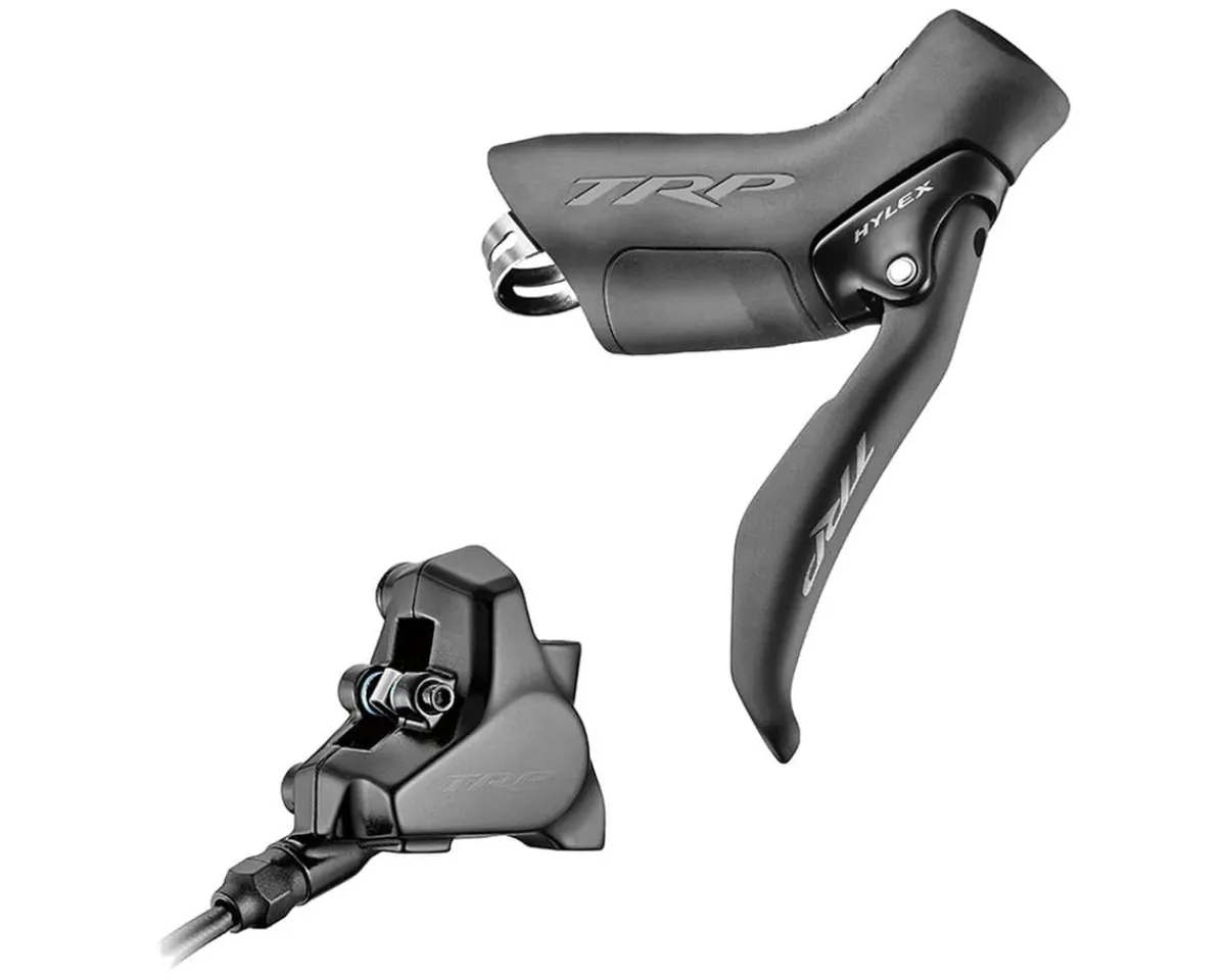 TRP Brakes|Hylex Disc Brake and Lever (Black) (Right) (Hydraulic) (Flat Mount)