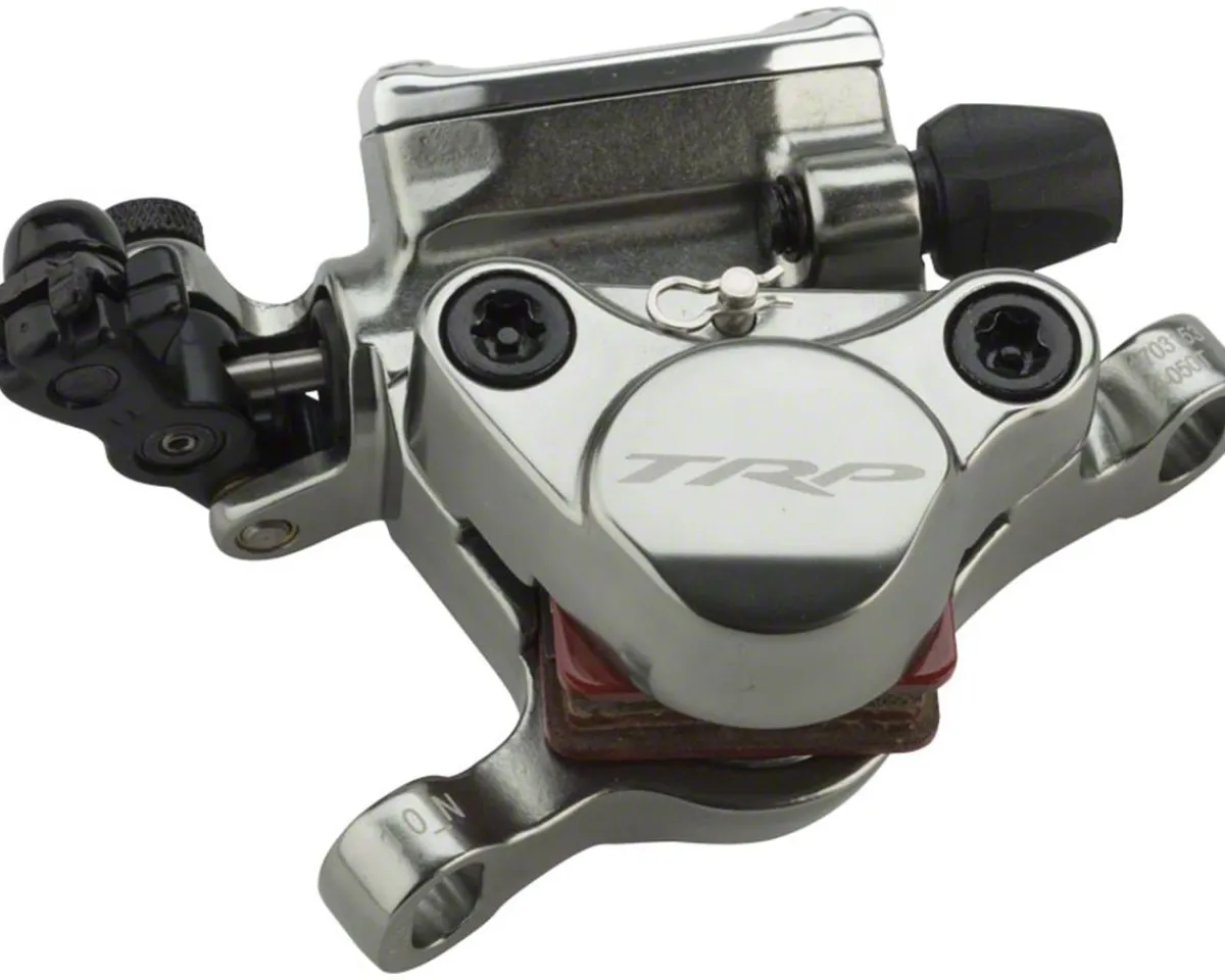 TRP Brakes|HY/RD Cable Actuated Hydraulic Disc Brake Caliper (Grey) (Mechanical) (Front or Rear) (Post Mount)