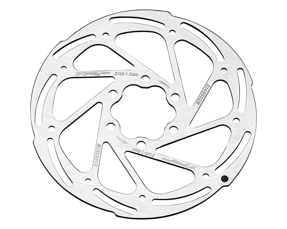 TRP Brakes|R2 Disc Brake Rotor (6-Bolt) (1.8mm Thick) (140mm) (Rust Blocker Treatment)