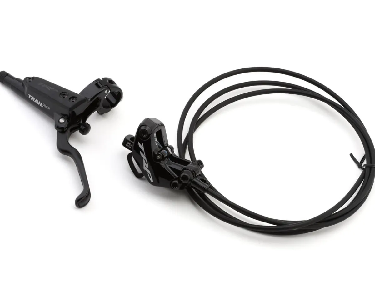 TRP Brakes|Trail EVO Hydraulic Disc Brake (Piano Black/Matte Black) (Post Mount) (Left) (Caliper Included)