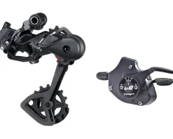 TRP Derailleurs & Parts|TR12 Rear Derailleur & Shifter Kit (Black)