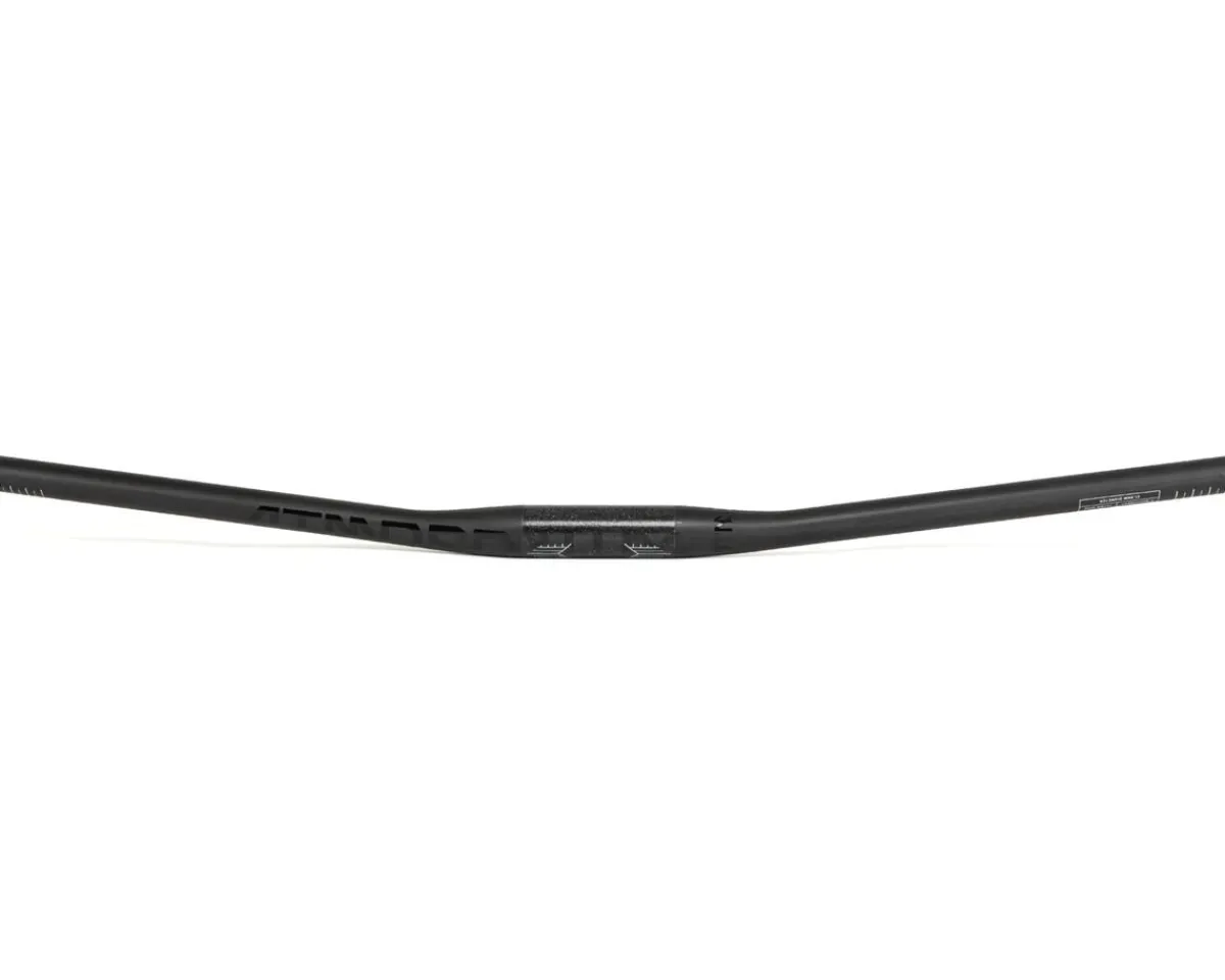 TRUVATIV Handlebars|Atmos Carbon Flat Handlebar (Black) (31.8mm) (0mm Rise) (760mm) (5/9° Sweep)