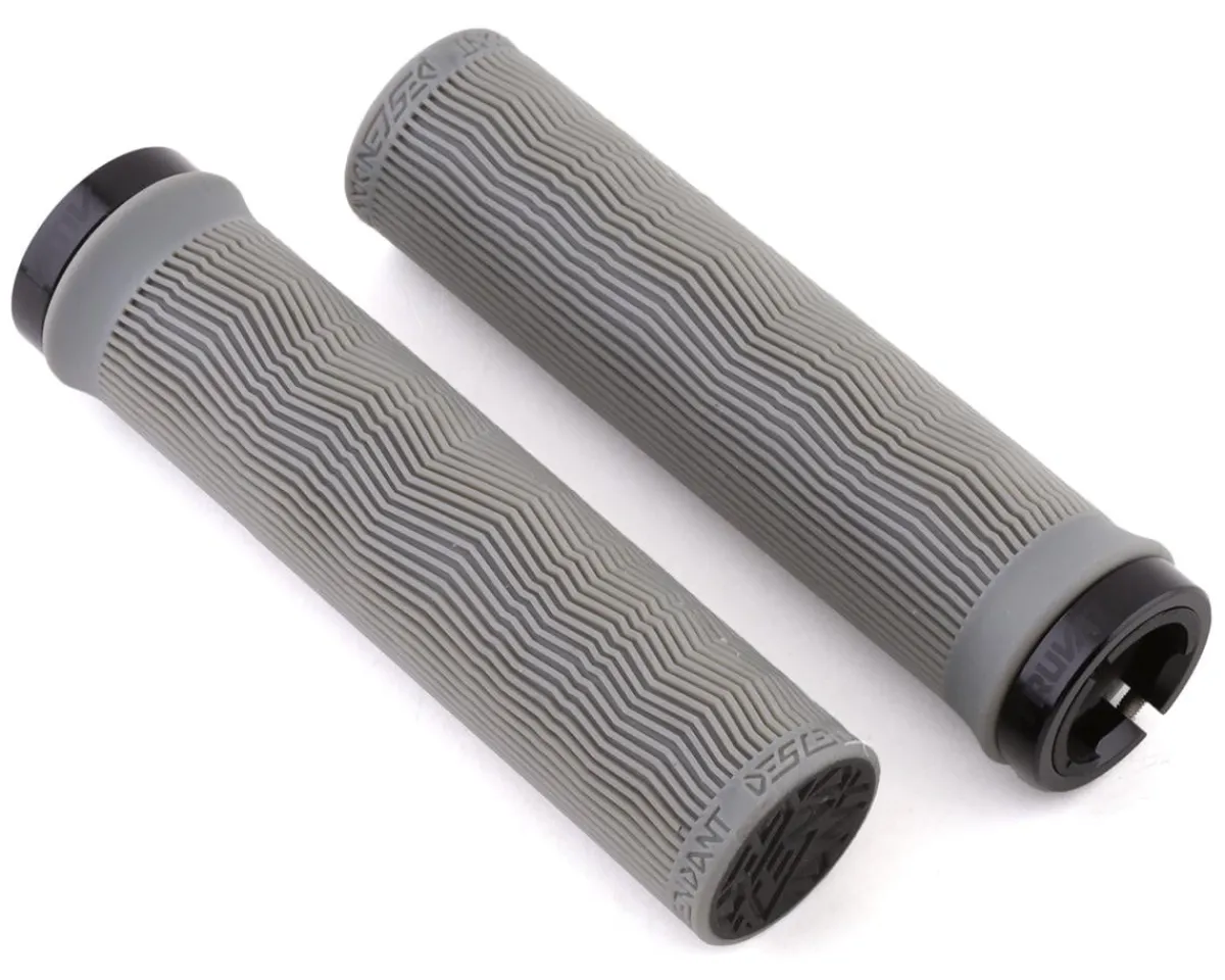 TRUVATIV Grips & Handlebar Tape|Holiday Shopping|Descendant Lock-On Grips (Grey) (133mm)