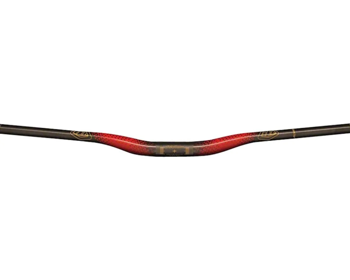 TRUVATIV Handlebars|Descendant Troy Lee Design Carbon Riserbar (Starburst Orange/Black) (31.8mm) (20mm Rise) (750mm) (5/9° Sweep)