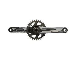 TRUVATIV Cranksets & Parts|Descendant Troy Lee Designs CoLab Carbon Crankset (Black) (12 Speed) (175mm) (32T)