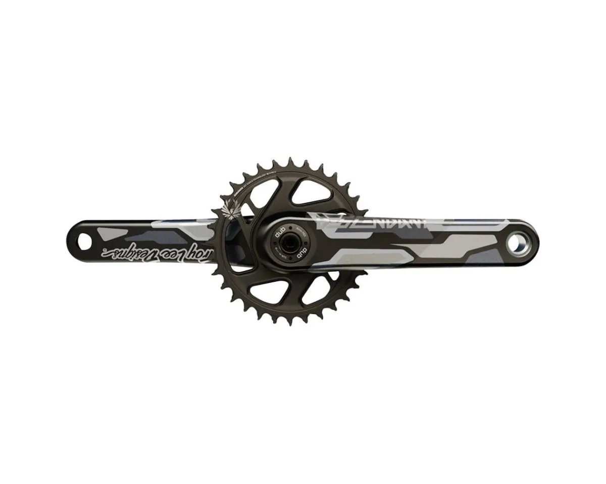 TRUVATIV Cranksets & Parts|Descendant Troy Lee Designs CoLab Carbon Crankset (Black) (12 Speed) (175mm) (32T)