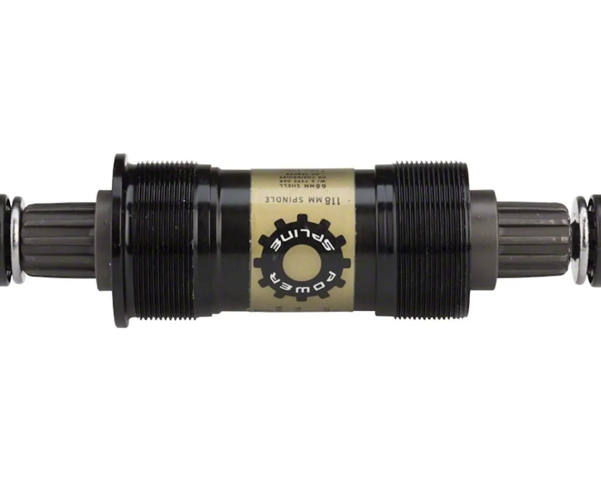 TRUVATIV Bottom Brackets & Parts|SRAM PowerSpline Bottom Bracket (Black) (BSA) (68mm) (113mm)