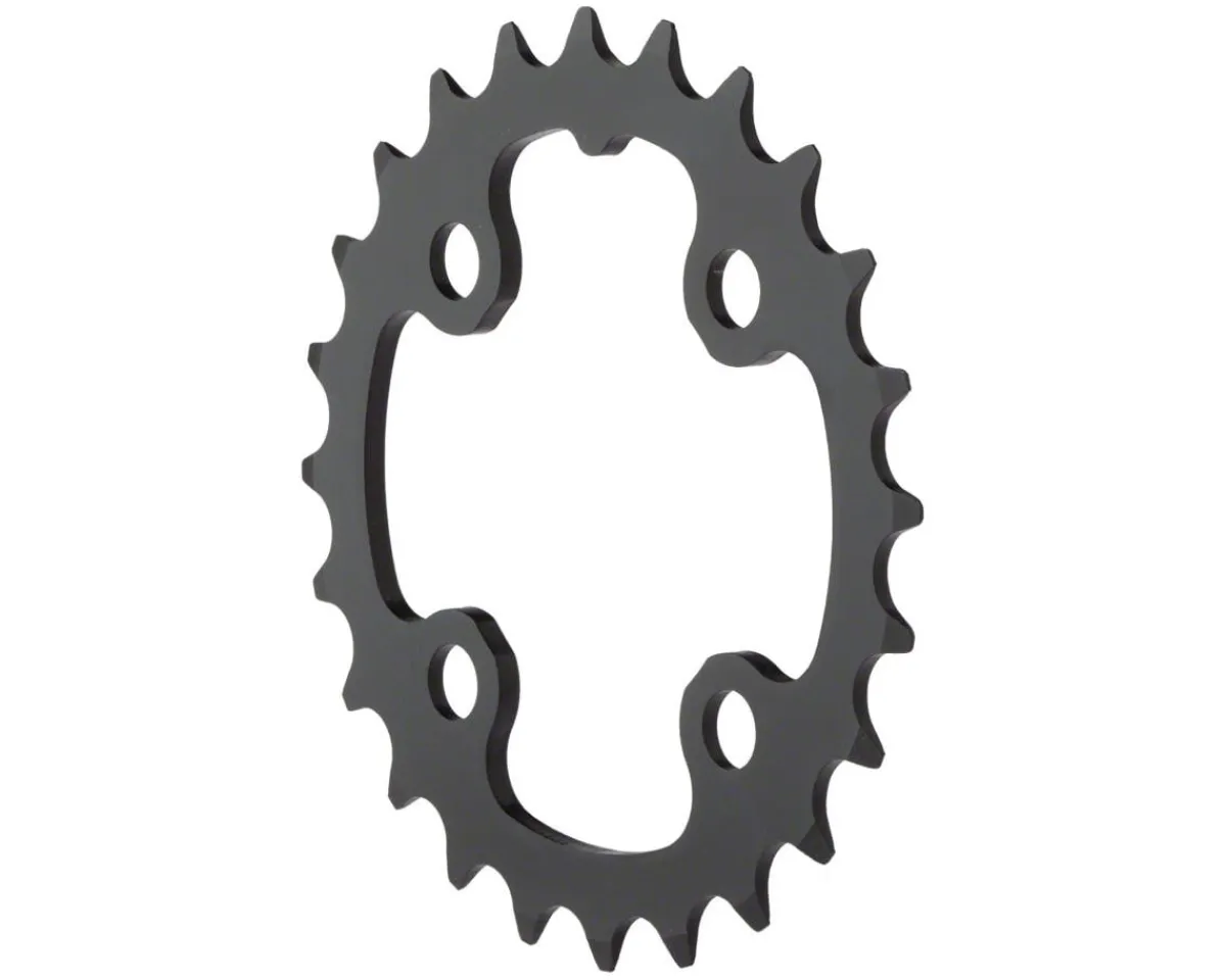 TRUVATIV Chainrings & Accessories|Trushift Aluminum Chainrings (Black) (3 x 8-11 Speed) (Inner) (24T) (104/64mm BCD)