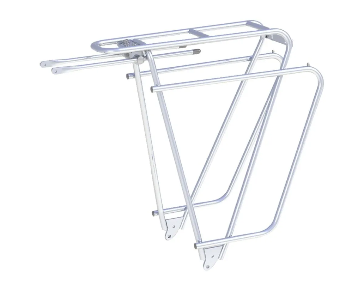 Tubus Racks, Fenders, & Trailers|Logo Classic Rear Rack (Silver) (26"/700c) (w/ Bag Stopper)