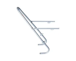 Tubus Racks, Fenders, & Trailers|Tara Lowrider Front Bike Rack (Silver)
