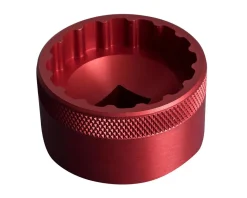 Unior Bottom Brackets & Parts|Tools|1671 16-Notch Aluminum Bottom Bracket Socket Tool (Red) (16 Notches) (1/2" Drive)