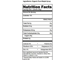 UnTapped Nutrition & Skin Care|Maple Gel (Maple) (20 - 0.96oz Packets)