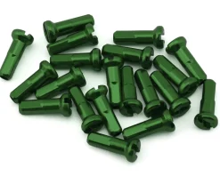 USA Brand Wheels & Parts|14g Alloy Nipples (Green) (Bag of 20)