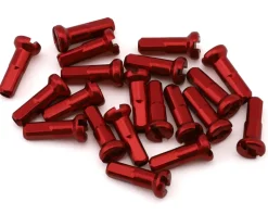 USA Brand Wheels & Parts|14g Alloy Nipples (Red) (Bag of 20)