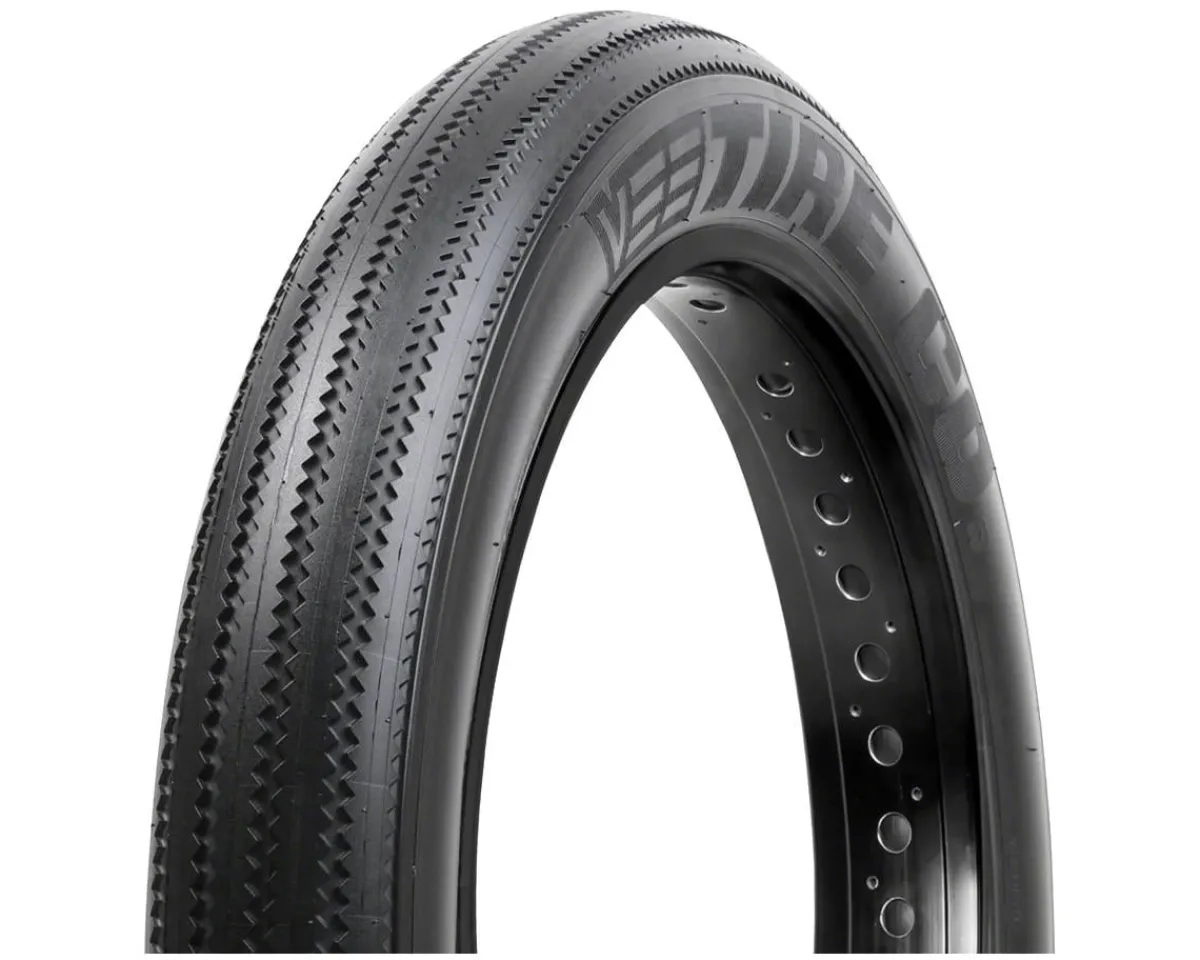 Vee Tire Co. E-Bike Parts|Tires|Zigzag E-Bike Tire (Black) (20") (4.0") (Wire) (Endurance/Override)