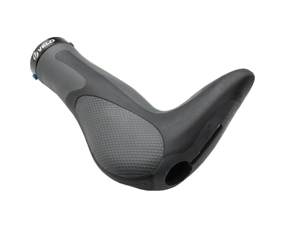 Velo Grips & Handlebar Tape|Attune Lock-On Grips (Black/Grey) (Lock-On)