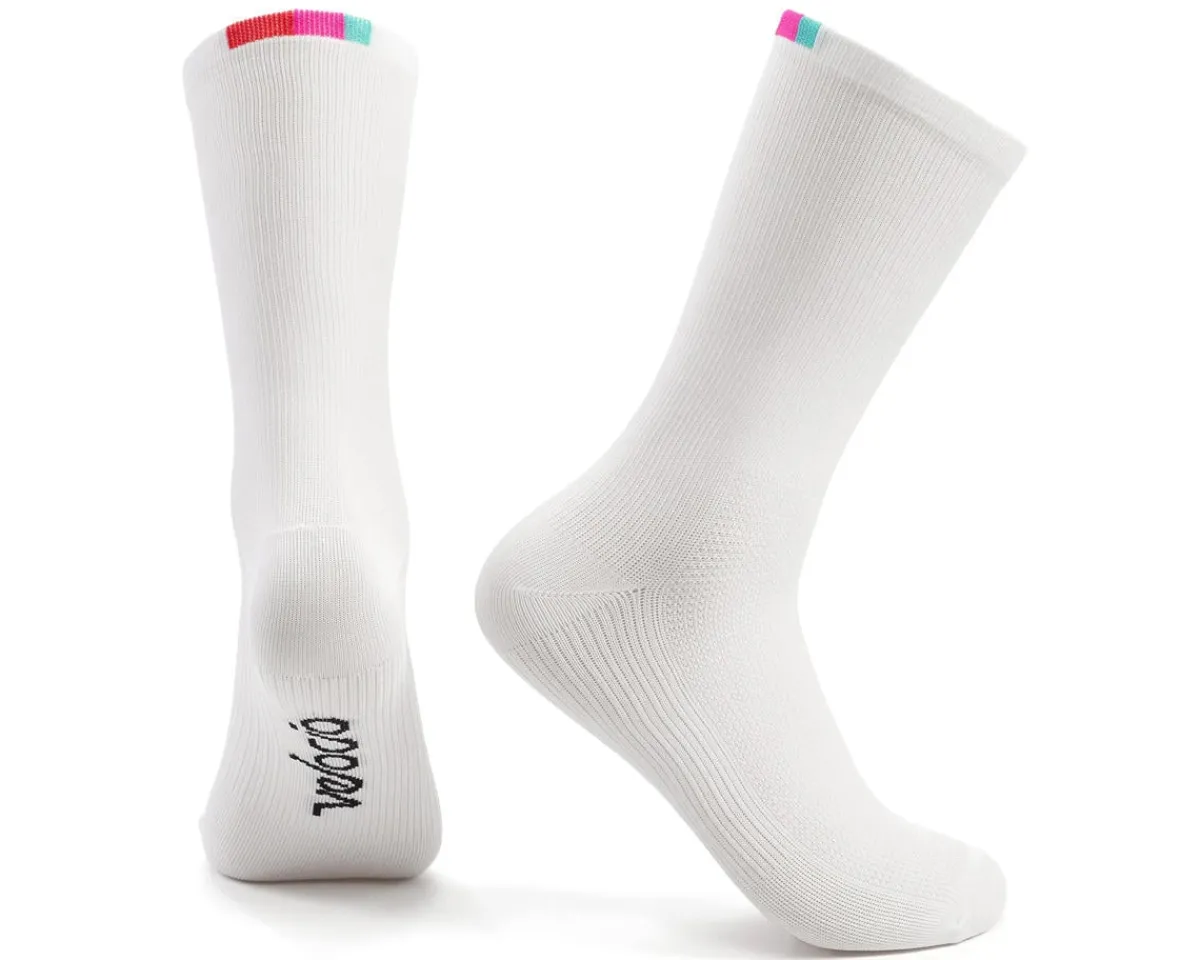 Velocio Clothing Accessories|Shoes, Socks, & Footwear|ONE Sock (White) (XS)