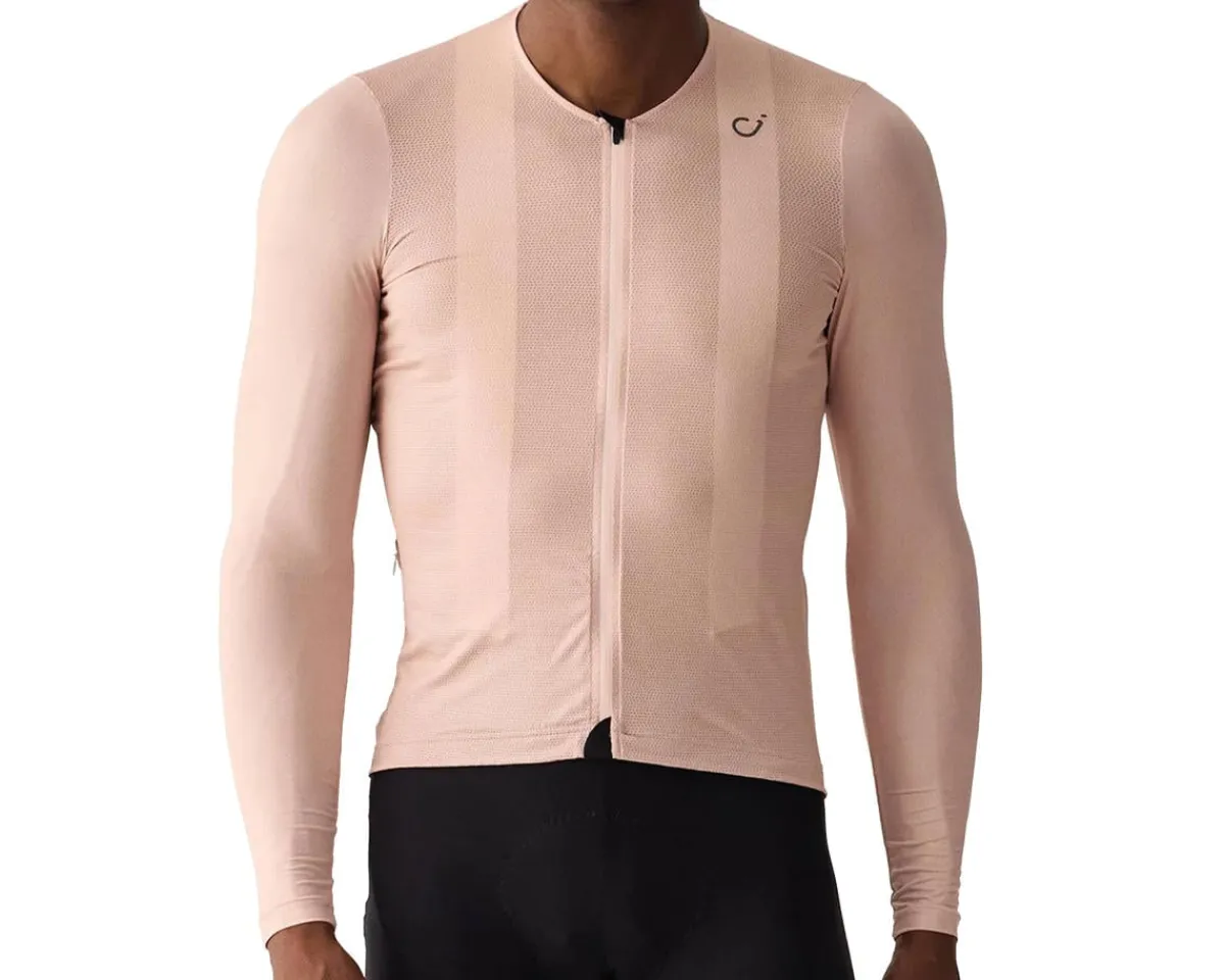 Velocio Jerseys|Ultralight Mesh Long Sleeve Jersey (Misty Rose) (S)