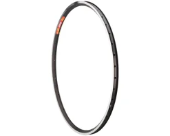 Velocity Wheels & Parts|Dyad Rim w/ Machined Sidewalls (Black/Silver) (36H) (Presta) (700c)