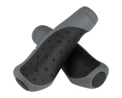 Velo Grips & Handlebar Tape|Handlz-D2W Ergo Mountain Grips (Grey/Black)