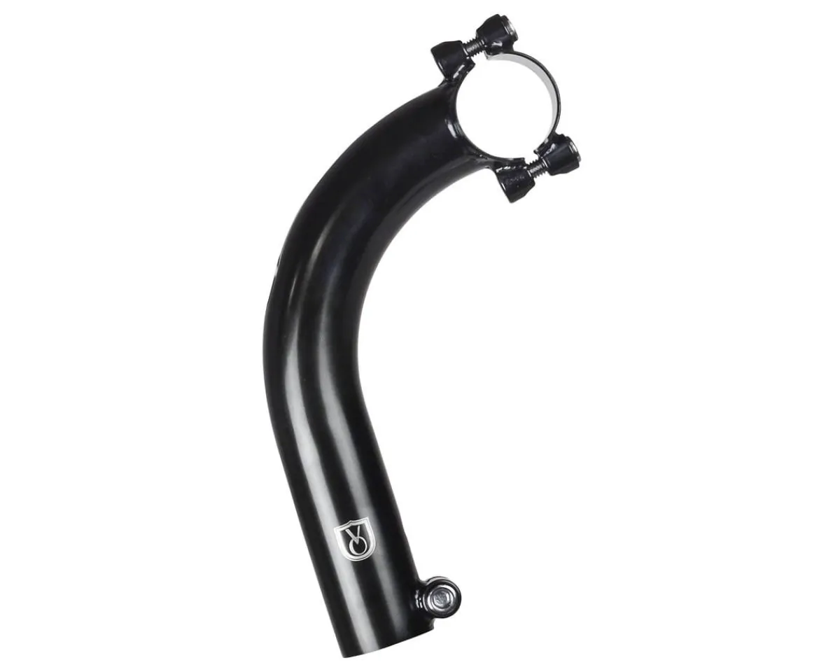 Velo Orange Stems & Parts|Cigne Stem (Black) (31.8mm) (70mm) (145mm Height)