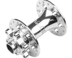 Velo Orange Wheels & Parts|Front Hub (Silver) (QR x 100mm/12mm/15mm Thru) (6-Bolt) (32H)