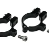 Velo Orange Bottle Cages & Mounts|Hinged Water Bottle Cage Clamps (Black) (28.6mm)