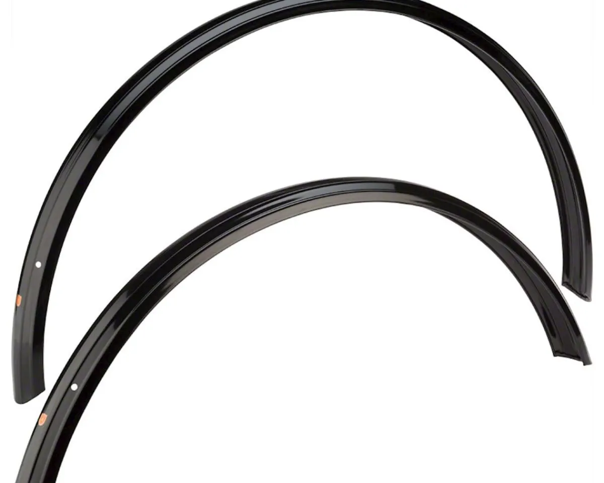 Velo Orange Racks, Fenders, & Trailers|Zeppelin 650b x 52 Fender Set (Black) (650b x 35-42)