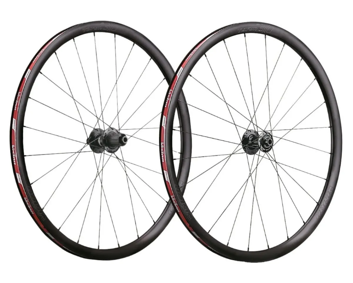 Vision Wheels & Parts|Team i23 Aero Gravel Wheelset (Black) (SRAM XDR) (12x100mm, 12x142mm) (700c) (Centerlock) (Tubeless)