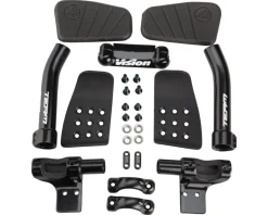 Vision Handlebars|Team Mini Clip-On Aero Bars (Black)