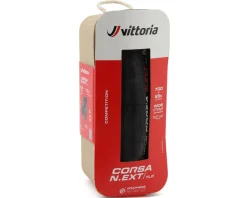 Vittoria Tires|Corsa N.EXT Tubeless Road Tire (Black) (700c) (29mm) (For Wide Rim)