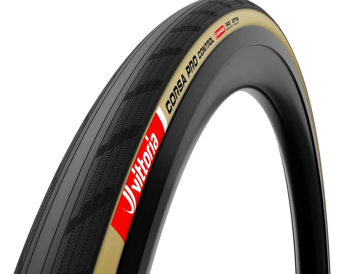 Vittoria Tires|Holiday Shopping|Corsa Pro Control TLR Tubeless Road Tire (Para) (700c) (26mm) (Graphene 2.0)