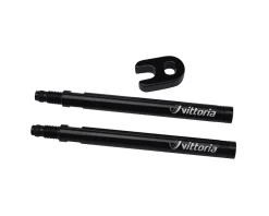 Vittoria Tire & Tube Accessories|60mm Valve Extensions (Black)