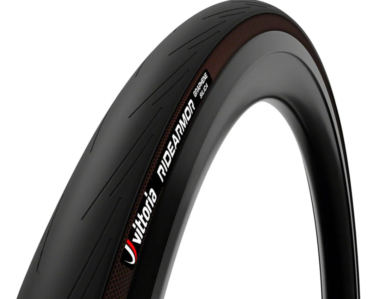 Vittoria Tires|Holiday Shopping|RideArmor G2.0 Tubeless Road Tire (Black/Copper) (700c) (26mm) (Graphene + Silica 2.0/Nylon)