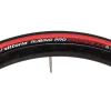 Vittoria Tires|Rubino Pro Tube-Type Road Tire (Black/Red) (700c) (25mm) (Folding) (Graphene 2.0)