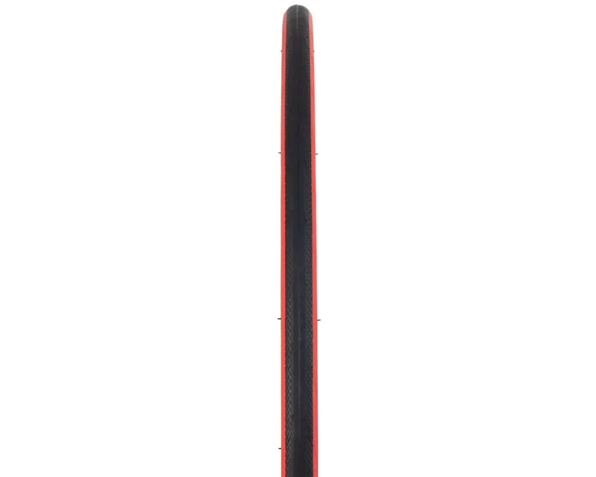 Vittoria Tires|Rubino Pro Tube-Type Road Tire (Black/Red) (700c) (25mm) (Folding) (Graphene 2.0)
