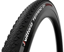 Vittoria Tires|Terreno Dry Tubeless Cyclocross Tire (Anthracite) (700c) (33mm) (Graphene 2.0/Endurance)