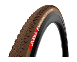 Vittoria Tires|Holiday Shopping|Terreno Pro T30 Fine Loose Gravel Race Tubeless Tire (Natural Brown) (700c) (35mm) (Eco Gravel Race)