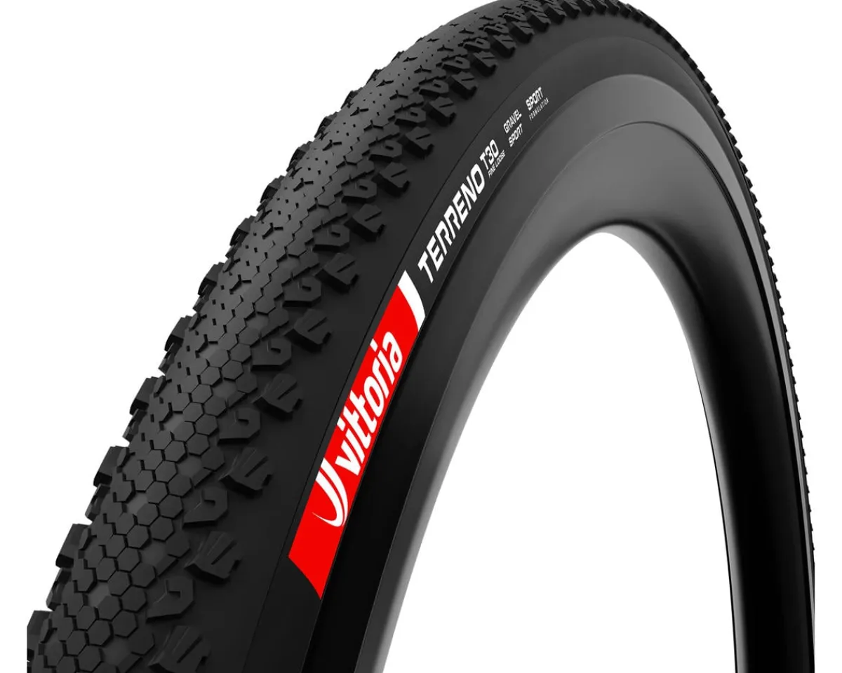 Vittoria Tires|Holiday Shopping|Terreno T30 Fine Loose Gravel Sport Tire (Black) (700c) (35mm) (Folding)