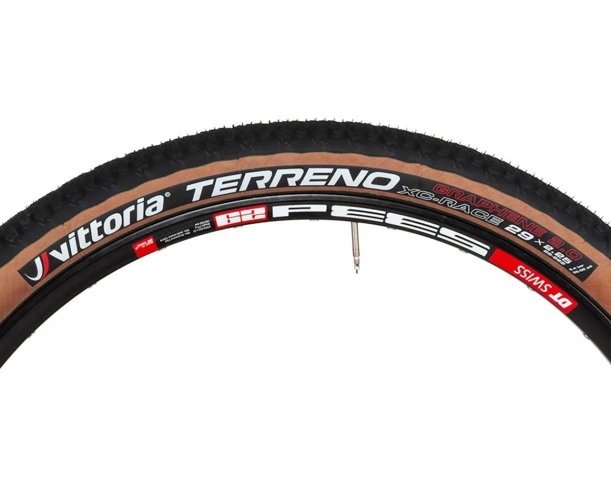 Vittoria Tires|Terreno Tubeless Mountain Tire (Tan Wall) (29") (2.25") (Graphene 2.0/Race)